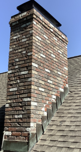 Brick masonry project by B & C Masonry